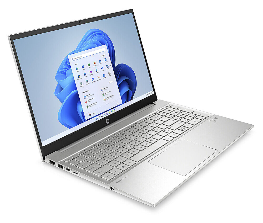 HP 15.6" Laptop 15-DY0700TG – Intel N5030, 8GB RAM, 256GB SSD, Windows 11 Home (Blue)