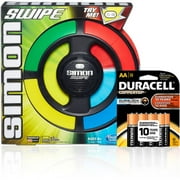 Simon Swipe with Duracell Coppertop AA 24 pack Value Bundle