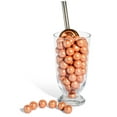 thumbnail image 3 of Candy Envy - Shimmer Rose Gold 1 Inch Gumballs - 2lb Bag - Approximately 113 Gumballs Per Bag - North American Made & Kosher Certified, 3 of 6