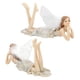 thumbnail image 3 of Escultura de Hada de las flores, figura en miniatura de Ángel, decoración de resina, regalo de cumpleaños y boda, 3 of 8