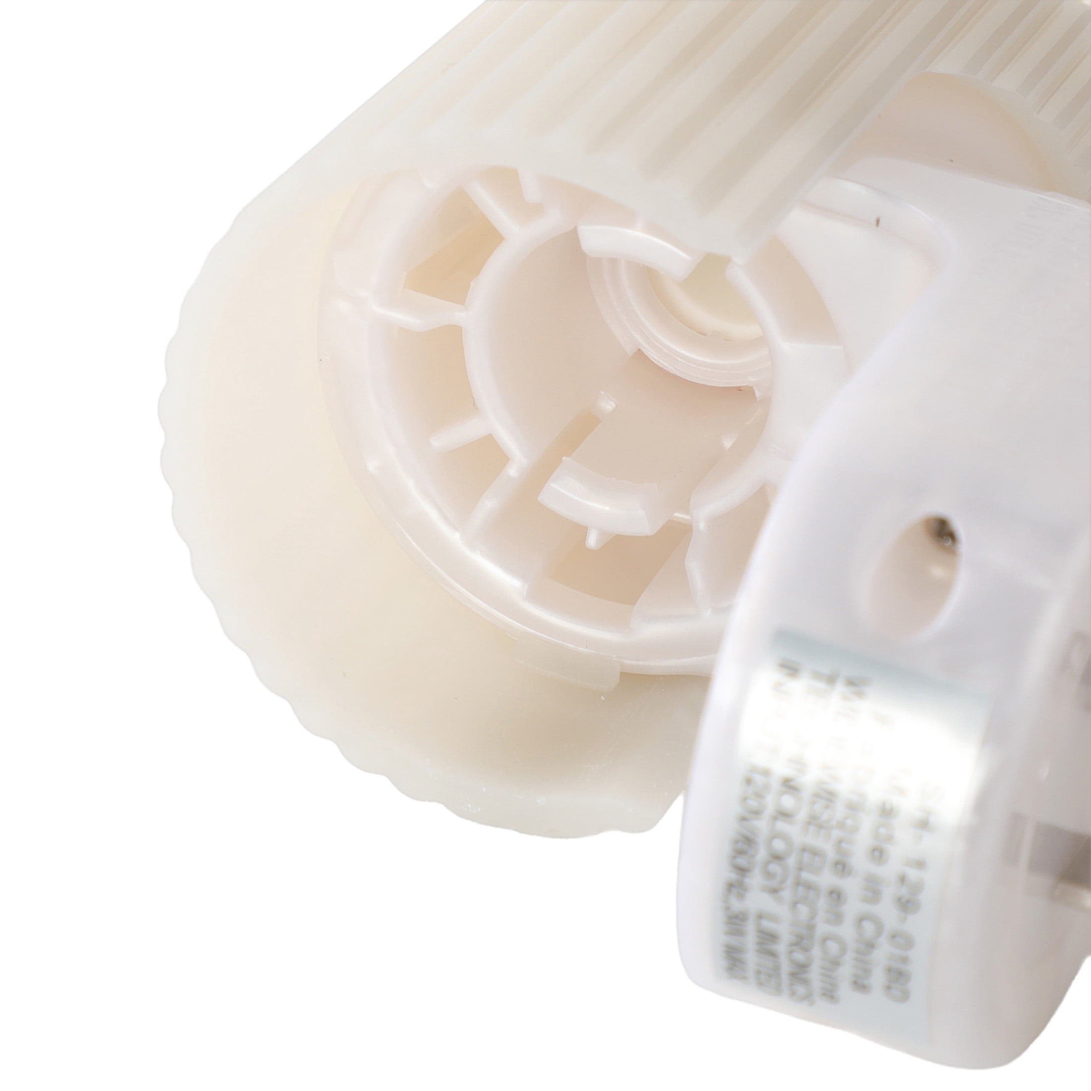 Mainstays Aroma Accents LED Fragrance Plug-in, Ribbed Texture, Papyrus Beige