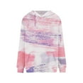 thumbnail image 5 of Sweats Décontractés Décontractés Polyvalents à Manches Longues pour Femmes Sweat-Shirt Bleu L, 5 of 5