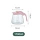 thumbnail image 2 of Jarra de agua de gran capacidad Tetera de vidrio transparente resistente al calor con asa Recipiente for jugo de bebidas Hervidor de agua for el hogar, 2 of 5