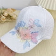 thumbnail image 2 of Breezora Mesh Back Baseball Cap Lace Style Summer Sun Hat for Women Running Sport, 2 of 7