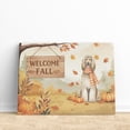 thumbnail image 3 of Welcome Fall Afghan Hound Cozy Autumn Field Pumpkins Golden Leaves Horizontal Matte Canvas Poster Dog Lover Wall Art Home Decor - 12013, 3 of 5