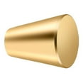 thumbnail image 2 of Deltana KC20CR003 Knob Cone Cabinet 1" in PVD Polished Brass, 2 of 3