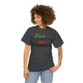 thumbnail image 3 of Live Moments, not Minutes Unisex Heavy Cotton Tee, 3 of 4