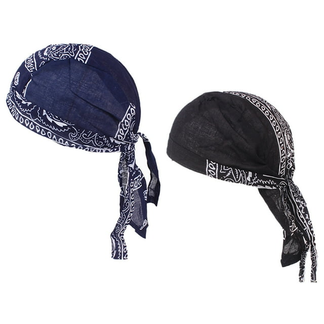 Durag de Algodón Unisex Zulema para Quimioterapia 2 Piezas