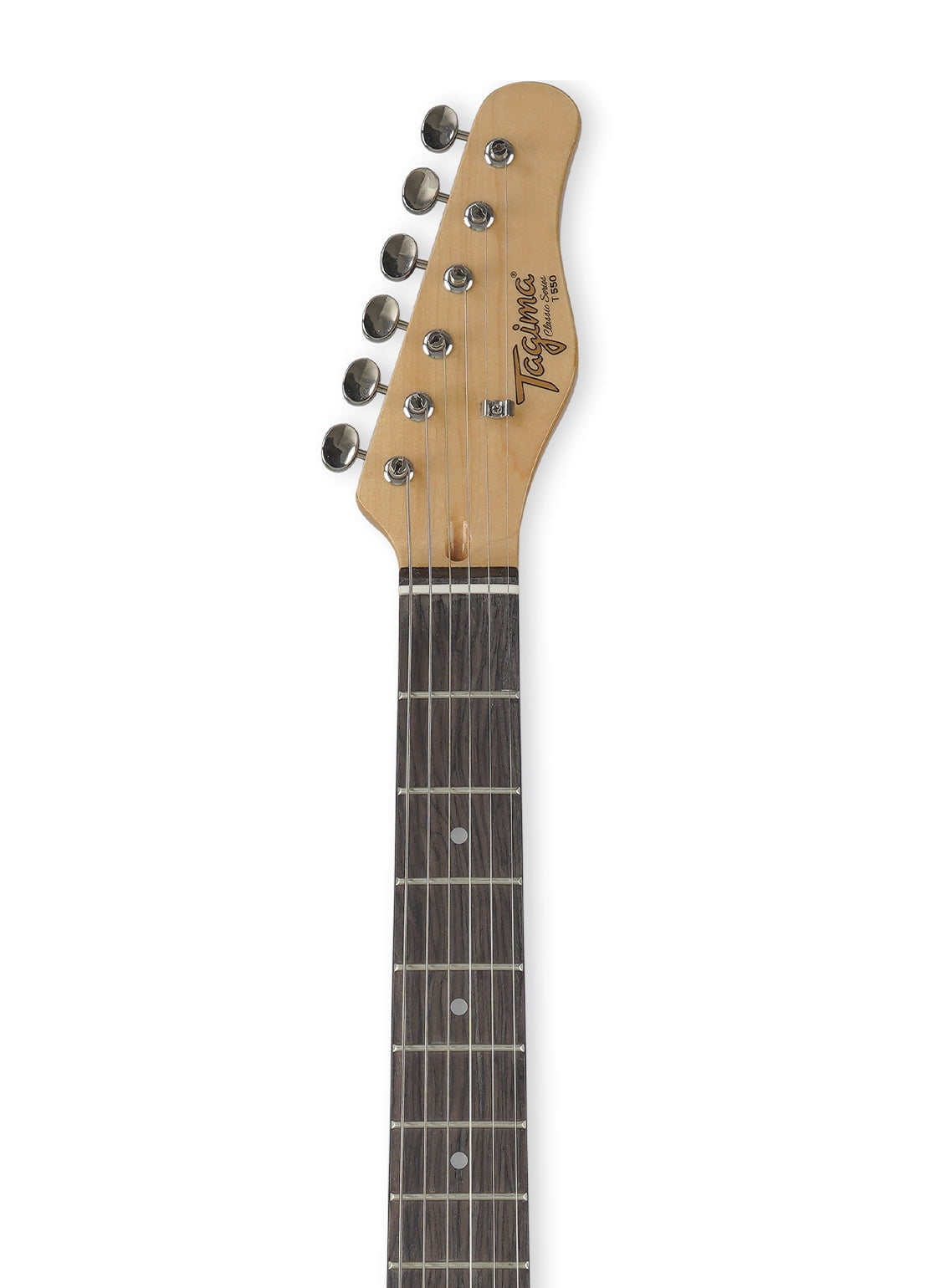 Tagima T 550 CA-DF/WH Electric Guitar - Candy Apple Red