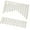 B, variant on 2-Piece Lace Sheer Curtains, Semi-Privacy Lightweight Polyester Drapes for Living Room Bedroom Decor