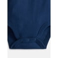 thumbnail image 4 of Wonder Nation Baby Boys' Solid Bodysuit with Short Sleeves, 3-Piece, Sizes 0M-24M, 4 of 4