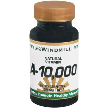 Windmill Vitamine A 10 000 UI gélules 100 gélules (Paquet de 3)