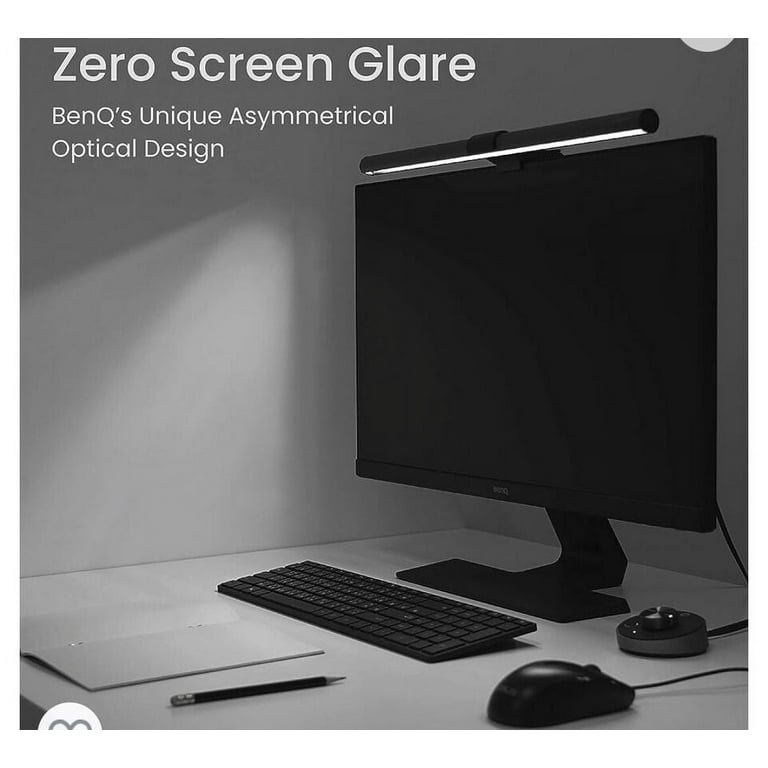 BenQ ScreenBar Plus e-Reading LED Office Computer Monitor BenQ ScreenBar Plus e-Reading LED Office Computer Monitor