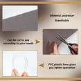 thumbnail image 4 of Tela de repuesto para sillas de 1 yarda x 59 pulgadas con correas de PVC transparentes de 32.8 pies, color marrón coco. Suministro de tela de repuesto para sillas de playa y exteriores., 4 of 9