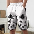 thumbnail image 2 of Gibobby Mens Shorts Men's Casual Stretch Cargo Shorts Classic Drawstring Elastic Waist Summer Work Short with Multi Pockets(XXXL,White), 2 of 9