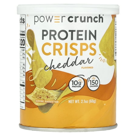BNRG Power Crunch®, Protein Crisps, Cheddar, 2.1 oz (60 g)