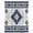blue, variant on Blue Beige Boho Waterproof Fabric Shower Curtain,Vintage Ethnic Tribal Southwestern Waterproof Fabric Shower Curtain for Bathroom Curtains Bathtubs Hotel Shower Curtains with 12 Hooks Small 36x72in