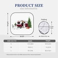 thumbnail image 3 of Naloa Vintage Buffalo Plaid Christmas Camper 2 Piece Foldable Car Sun Shades, Car Windshield Sunshade, Front Window Sunshade for Car, Truck, SUV - Large, 3 of 7