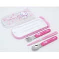 thumbnail image 3 of Juego de cubiertos OSK CT-20 Hello Kitty Sakura para niñas, 6 piezas, 3 of 7