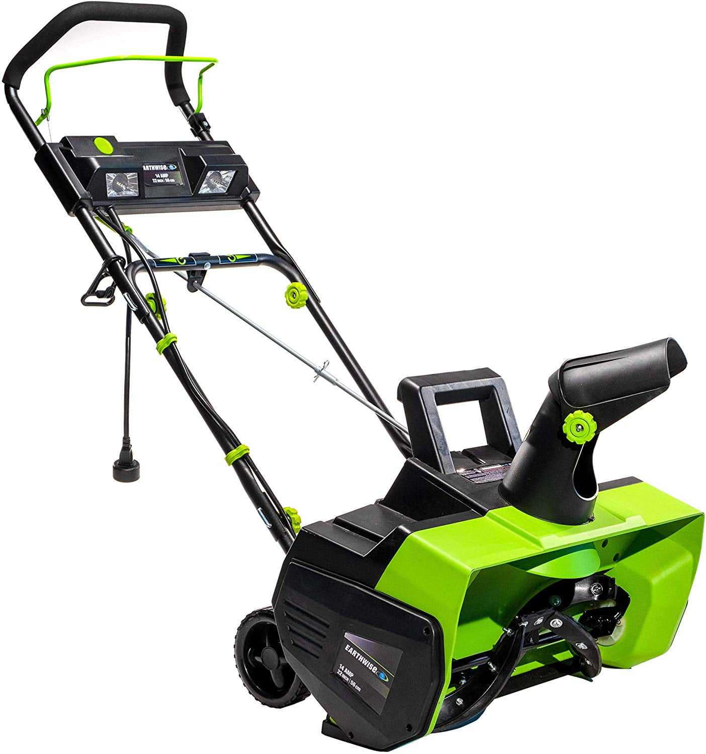 Earthwise SN71022 22Inch 14Amp Electric Corded Snow Thrower with LED