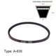 thumbnail image 2 of 2uds AX25(13x635Li) Dentadas Trapezoidales Correas AX Sección Transmisión Sin Procesar Borde Correa 635mm Interior Circunferencia EPDM para Potencia Transmisión, 2 of 6