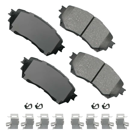 Akebono PRO-ACT Ultra-Premium Brake Pad Set  Ceramic