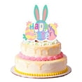 thumbnail image 1 of Easter Party Supplies, Happy Easter Party Tableware, Happy Easter Banner, Rabbit Paper Plates Napkins Cups for Easter Spring Party Decorations, 1 of 8
