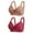 Brown, variant on Azrian Women's Plus Size Seamless Comfy Bra,2PC Woman's Large Size Comfortable Breathable Bra Underwear No Rims L Size,Brown on