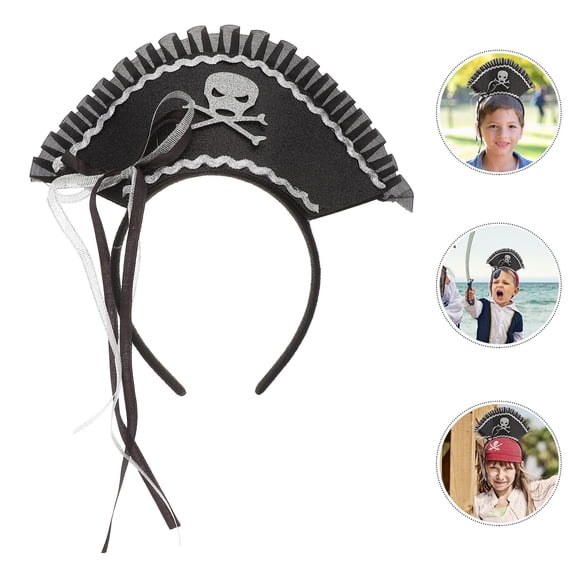 BESTYASH headbands Black Cloth 1Pack costume style for family gatherings