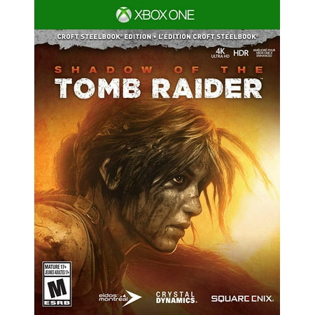 Shadow of Tomb Raider Croft Edition Steelbook, Square Enix, Xbox One, [Digital], 662248921389