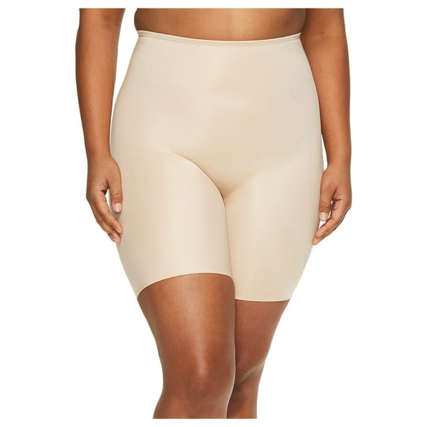 SPANX Women's Plus Size Power Conceal-Her¿ Mid-Thigh Short Natural
