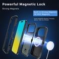 thumbnail image 3 of Funda Case MYBAT Maverick Mag clip para iPhone 17 PRO MAX - Negra con mica, 3 of 10