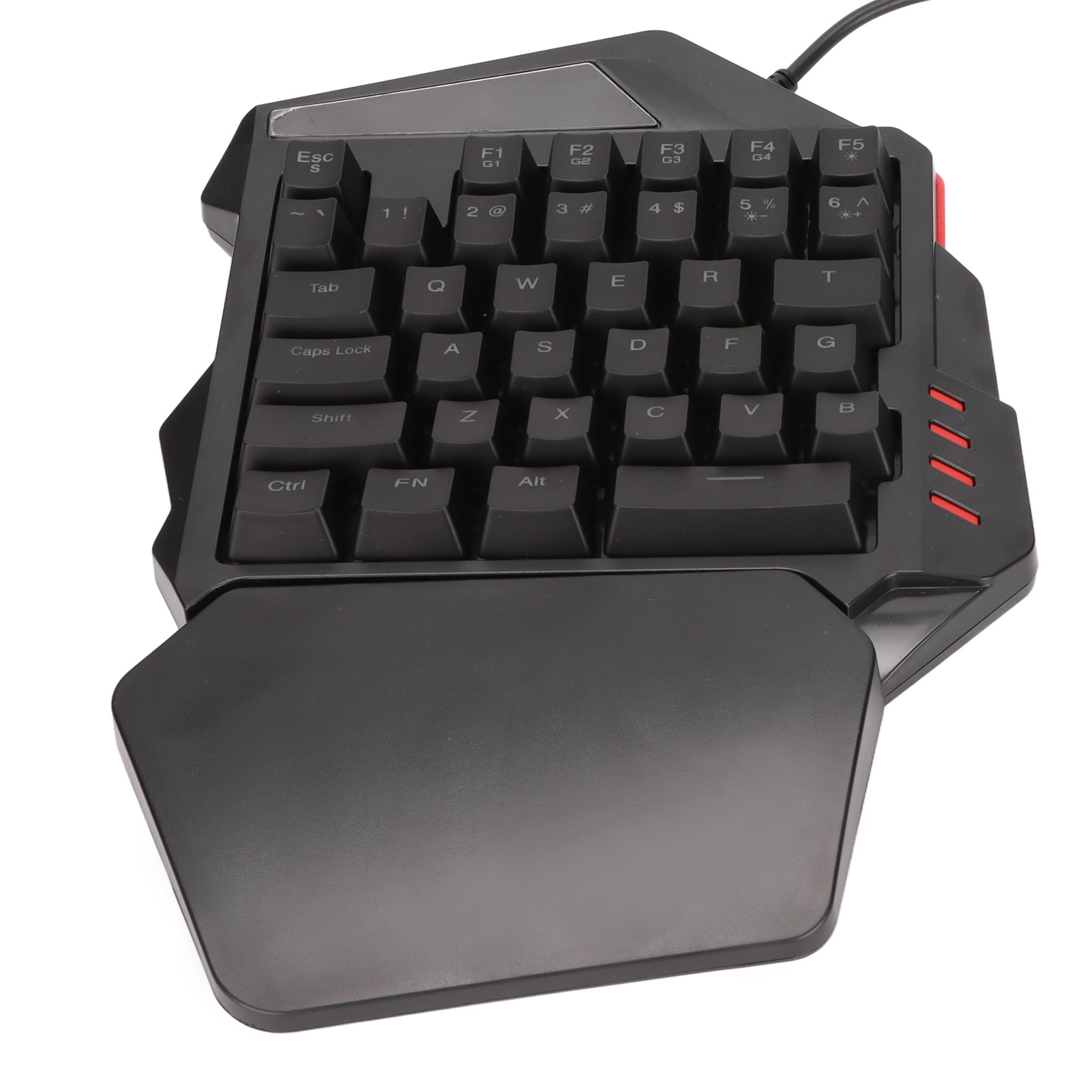 Tebru Half Gaming Keyboard,Half Keyboard,One Handed Gaming Keyboard 35