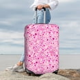 thumbnail image 7 of Gukieu Breast Cancer Awareness2 Print Suitcase Protective Cover, Elastic Zipper Buckle Suitcase Protective Cover, Suitable for Travel, Business Trip-X-Large, 7 of 7