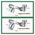 thumbnail image 7 of Universal Rotating Faucet Extender 1080 ° Robotic Arm Swivel Extension Faucet Aerator Splash Filter Faucet Bathroom Basin Kitchen Tap Nozzle ,Water Saving, 7 of 7