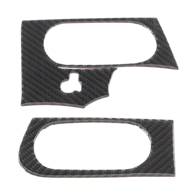 Adhesivo de fibra de carbono para la rejilla de ventilación lateral del interior del Corvette C6 2005.-2013