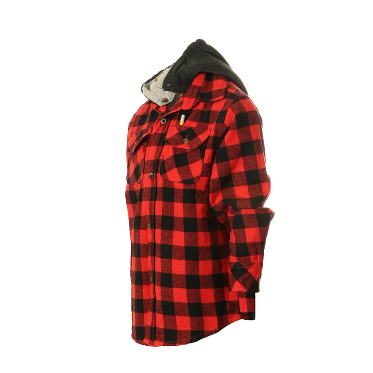 Gioberti hooded deals flannel