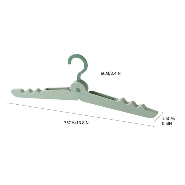 Birdeem Cintre Pliant pour Vêtements Portable de Voyage Cintre en Plastique Multifonction