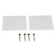 thumbnail image 3 of 8x RJ45 cat six Superficie Montaje En Pared Ethernet De Red Puerto Doble 8P8C, 3 of 9