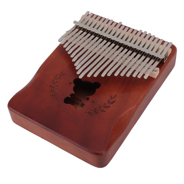 21 Teclas De Pulgar, Teclas De Piano, Martillo De Afinación, Kalimba De Madera De Melocotón