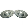 thumbnail image 2 of Power Stop Rear Pair of Drilled and Slotted Brake Rotors AR85205XPR, 2 of 4