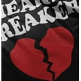 thumbnail image 5 of Heartbreaker Valentines Day Break Up Toddler Boy Girl T Shirt Infant Toddler Brisco Brands 12M, 5 of 6