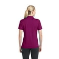 thumbnail image 2 of Sport-Tek LST680 Ladies PosiCharge Micro-Mesh Polo Shirt , Pink Rush, M, 2 of 2