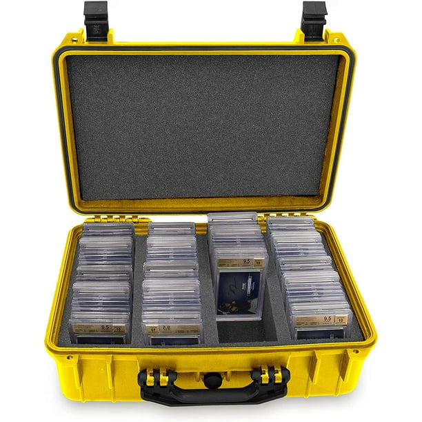 CASEMATIX Graded Card Storage Box Case Fits 120+ BGS PSA FGS Graded