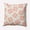 Sunwashed Red, variant on Simply Daisy 16" x 16" Modern, Contemporary St. Patrick's Day Polyester Throw Pillow