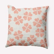Simply Daisy 20" x 20" Modern, Contemporary St. Patrick's Day Polyester Throw Pillow