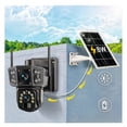 thumbnail image 3 of Cámara de Seguridad Solar 4G 3MP HD Doble Lente Vigilancia Exterior Autónoma y Conectada en Todo Momento, 3 of 9