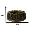 thumbnail image 4 of Wicca Occult Wadjet Eye of Horus Morphing Serpents Base Stand For Crystal Ball, 4 of 9