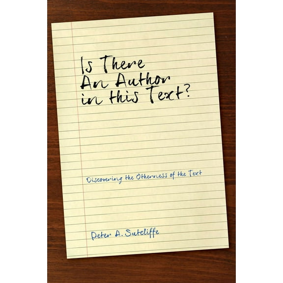 Is There an Author in This Text? (Paperback)