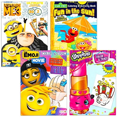 Libros para colorear surtido a granel para niñas de niños de 4 a 8 años, paquete incluye 8 libros de actividades con juegos, rompecabezas, laberintos y pegatinas Coloring Books Bulk Ver descripción